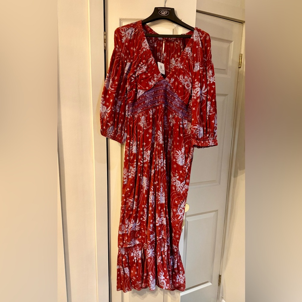 Free People Boho Maxi Dress